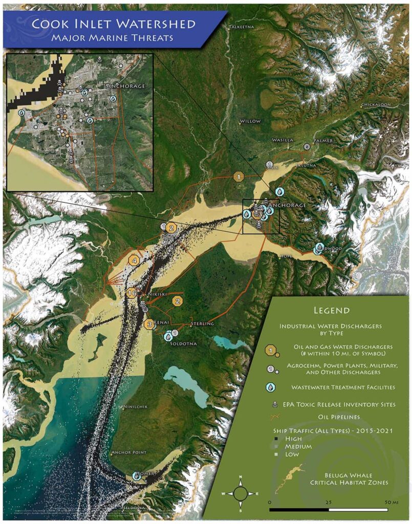 Cook Inlet Gas Storage Map Oil & Gas - Inletkeeper